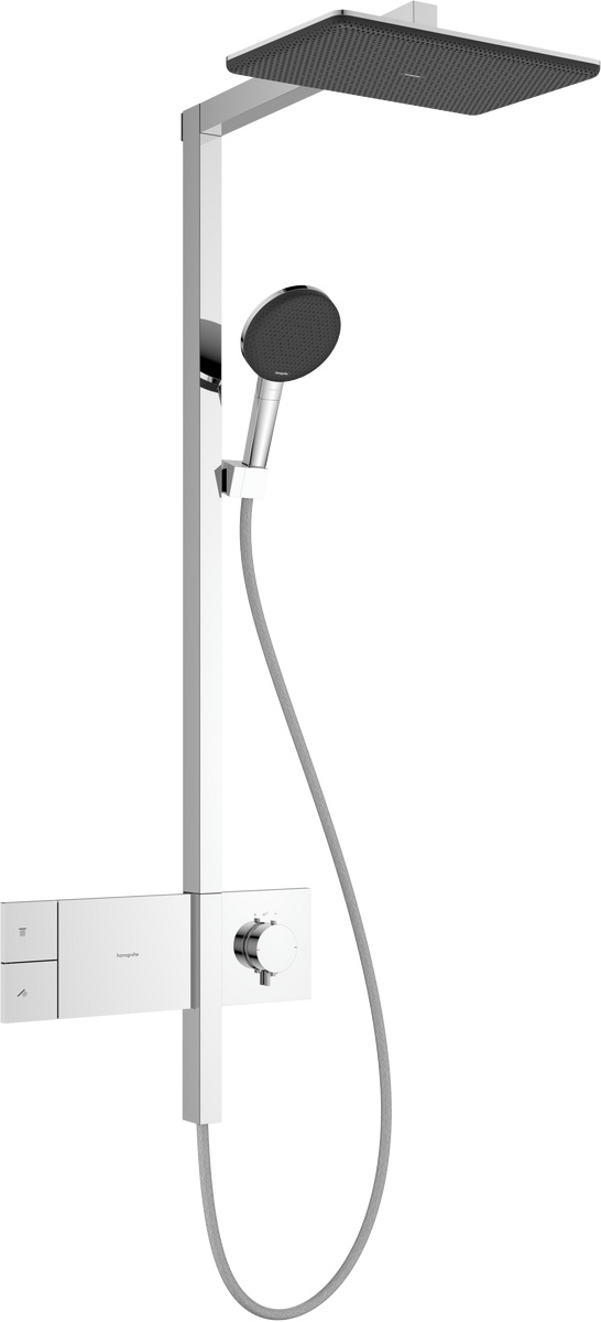Hansgrohe Raindance Alive Q sprchová súprava nástenná s termostatom s dažďovou sprchou chrómová 24580000