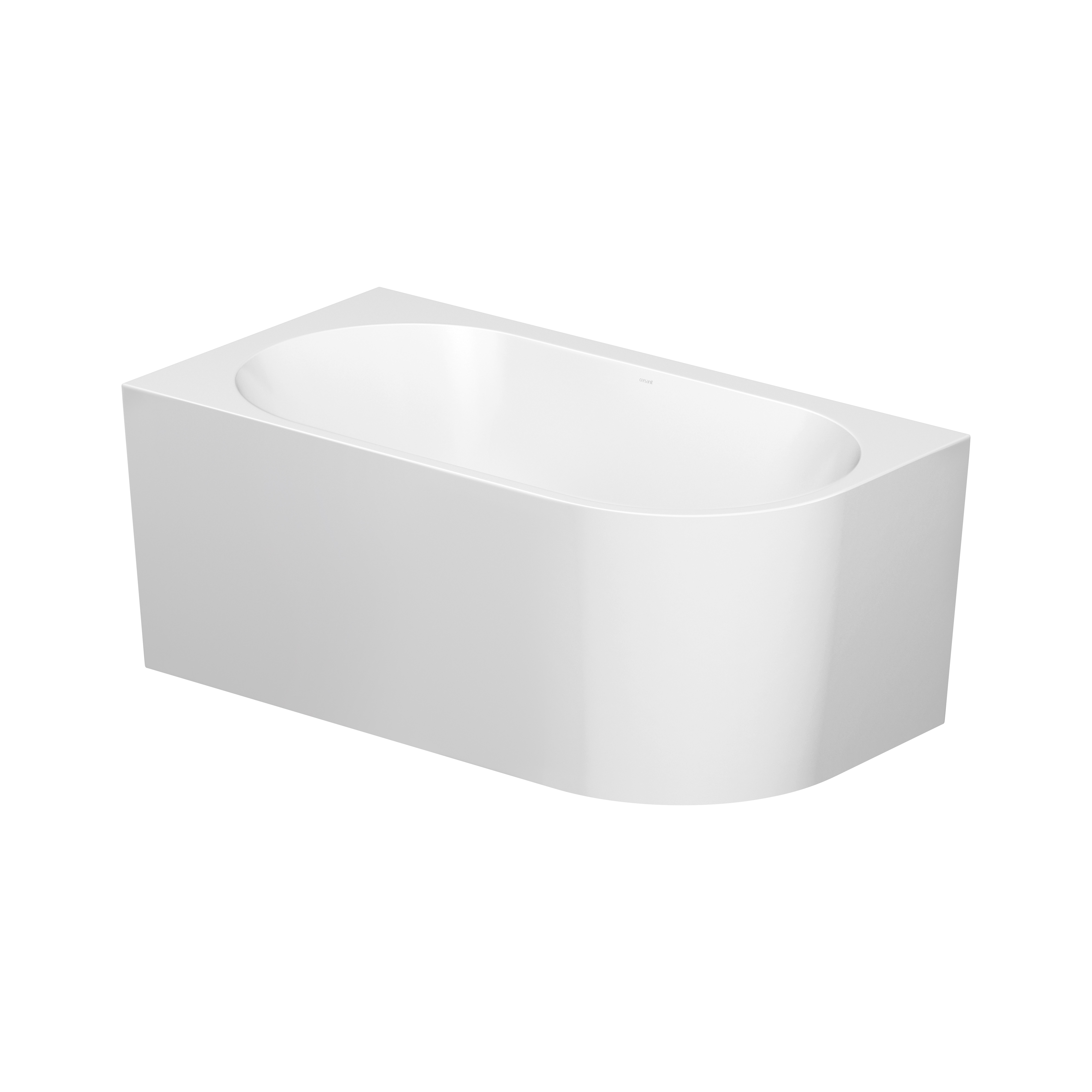 Cersanit Crea voľne stojaca vaňa 150x80 cm oválne biela S931-031