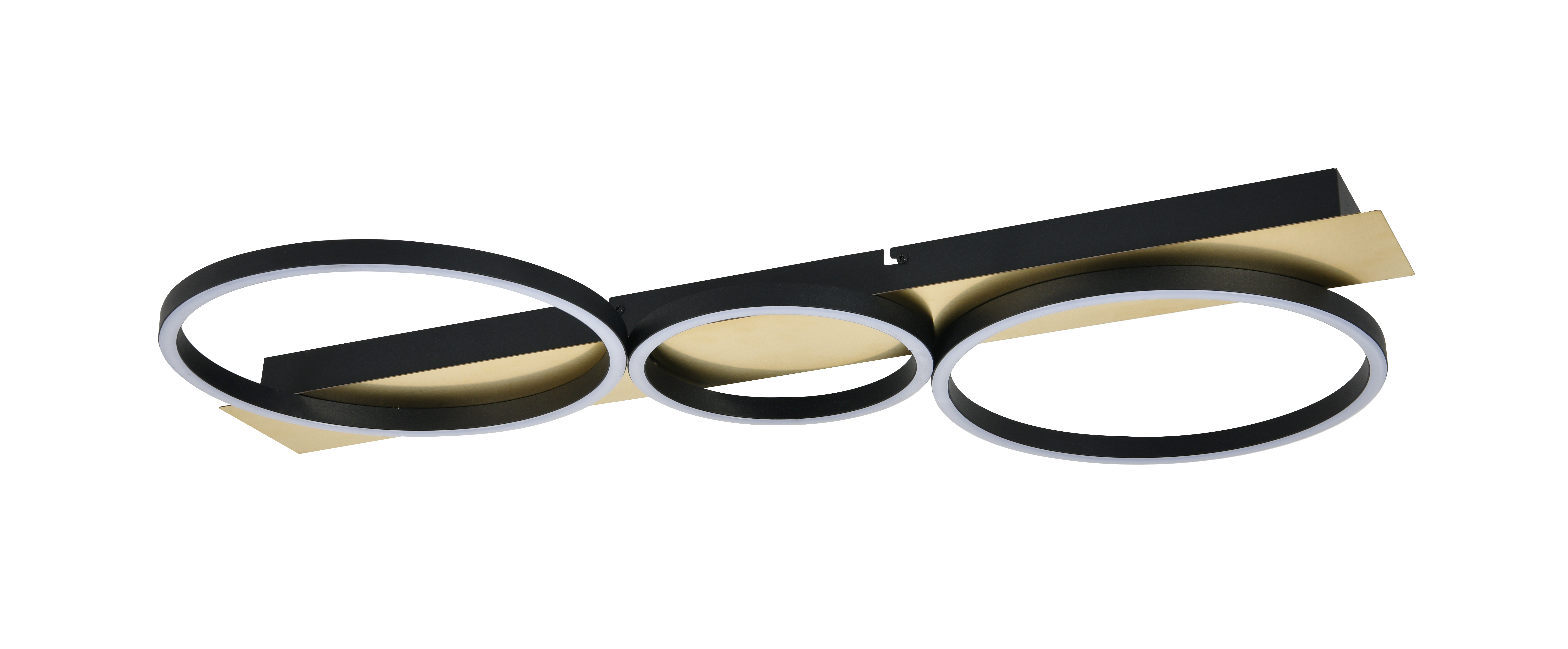 Zuma Line Primo stropné svietidlo 1x33 W čierna-zlatá CL231204-3BK+GD