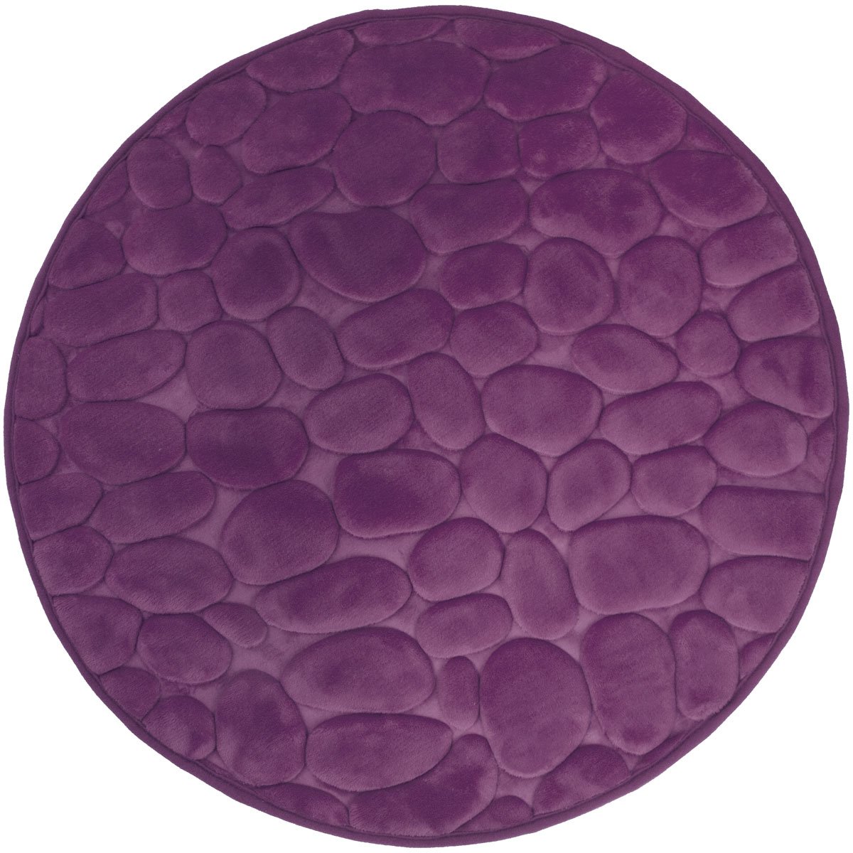 Duschy Bellarina koberček do kúpeľne 60x60 cm okrúhly fialová 767-75