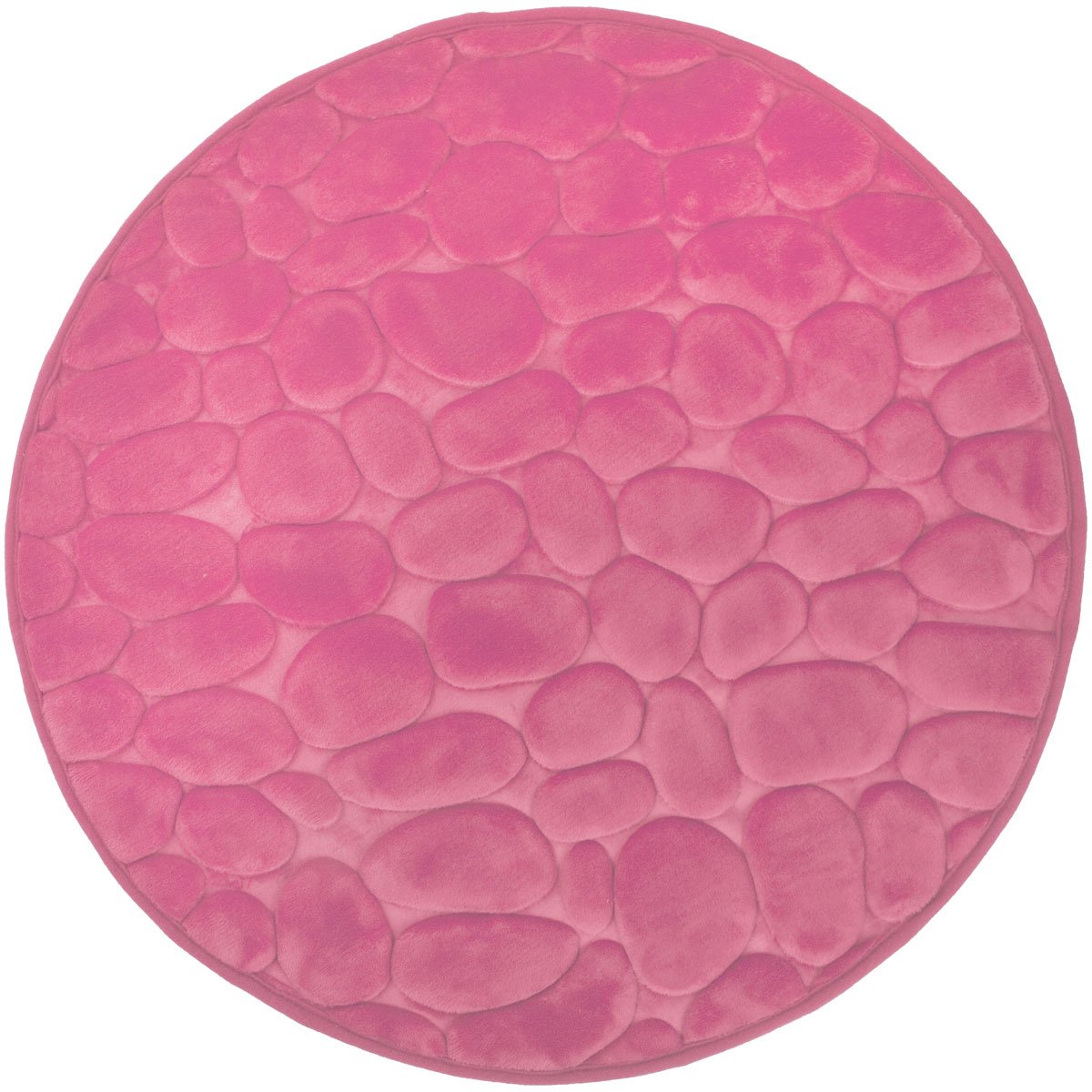 Duschy Bellarina koberček do kúpeľne 60x60 cm okrúhly ružová 767-86