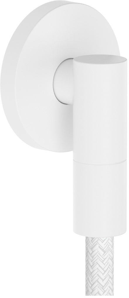 Hansgrohe FixFit Fine S uhlový konektor biela 28882700
