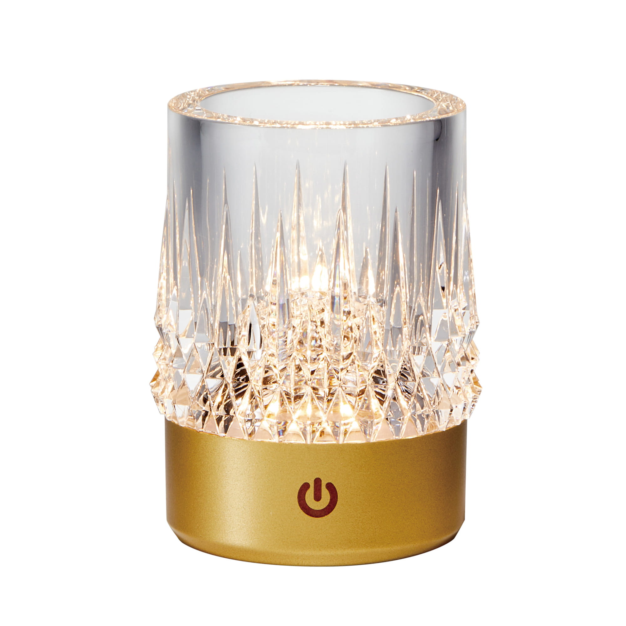 Zuma Line Crystal stolová lampa 1x1 W zlatá NHTD-N08-G