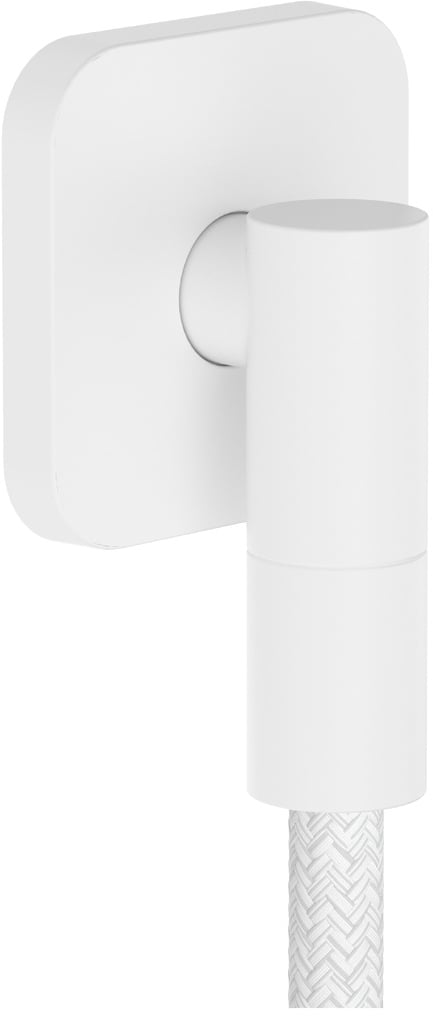 Hansgrohe FixFit Fine Q uhlový konektor biela 28884700