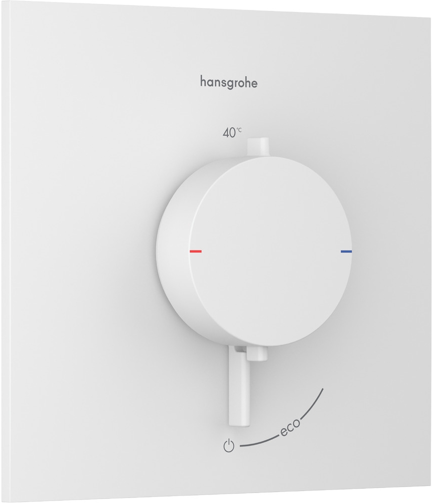Hansgrohe Ecostat Comfort E sprchová batéria podomietková s termostatom biela 33710700