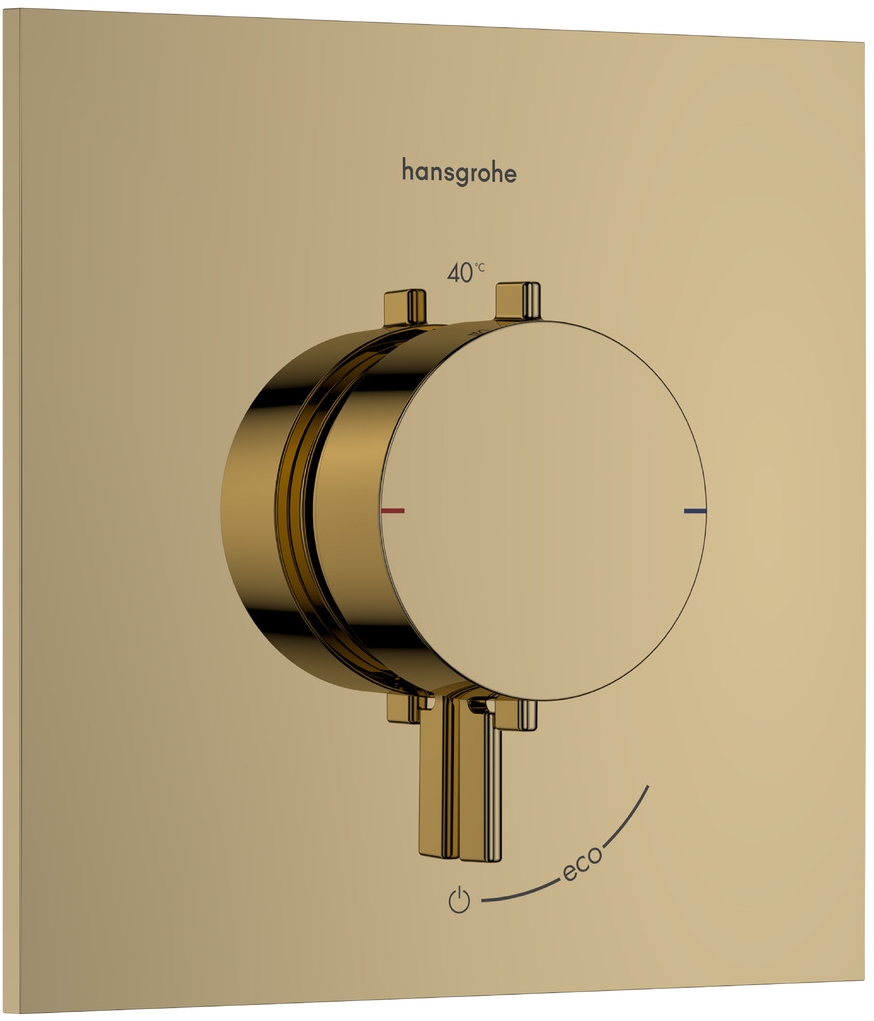 Hansgrohe Ecostat Comfort E sprchová batéria podomietková s termostatom zlatá 33710990