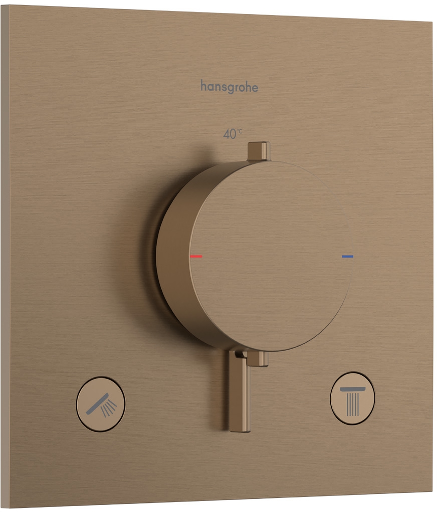 Hansgrohe Ecostat Comfort E vaňová/sprchová batéria podomietková s termostatom || 33711140