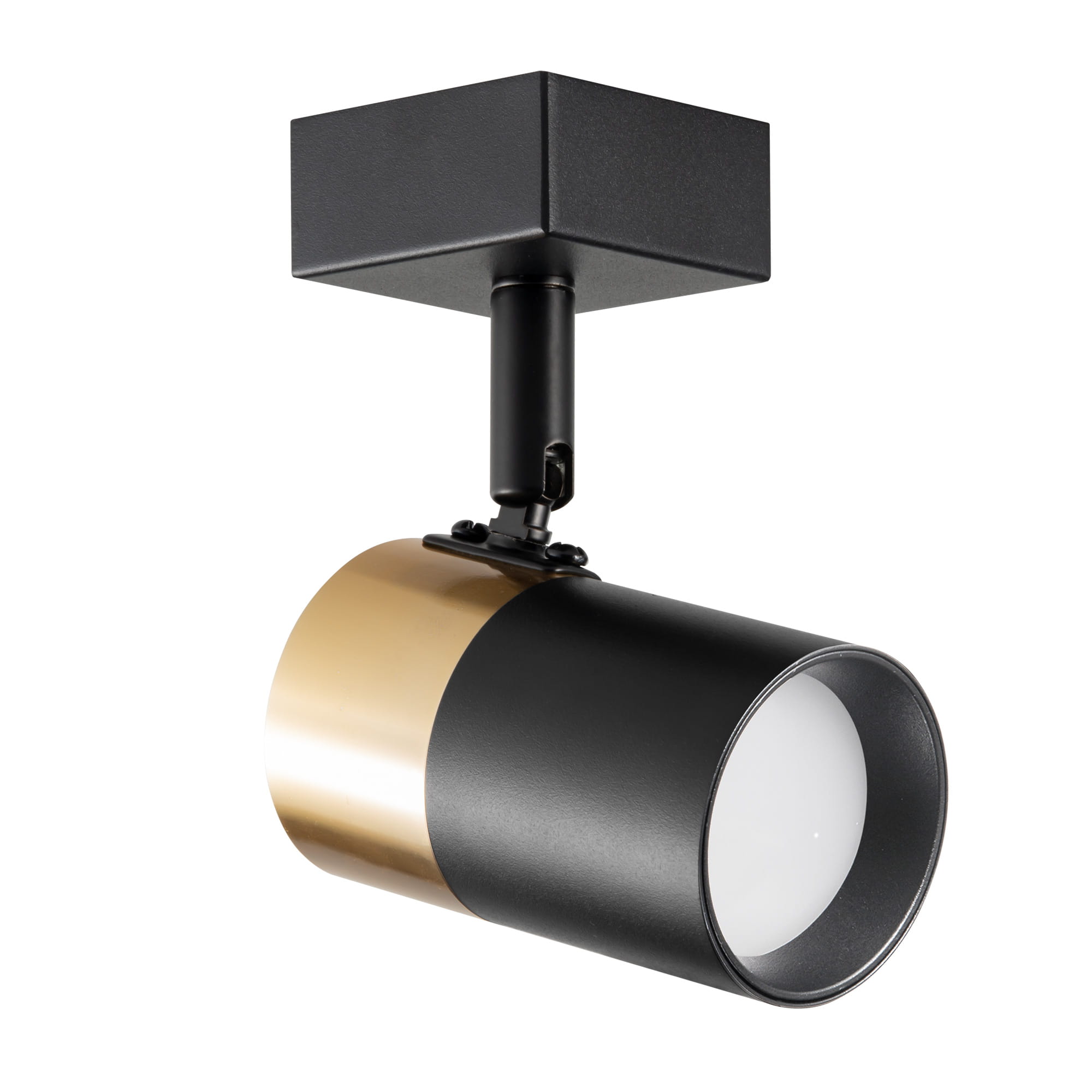 Zuma Line Fori stropné svietidlo 1x50 W čierna-zlatá OB-2204BD-1-BK