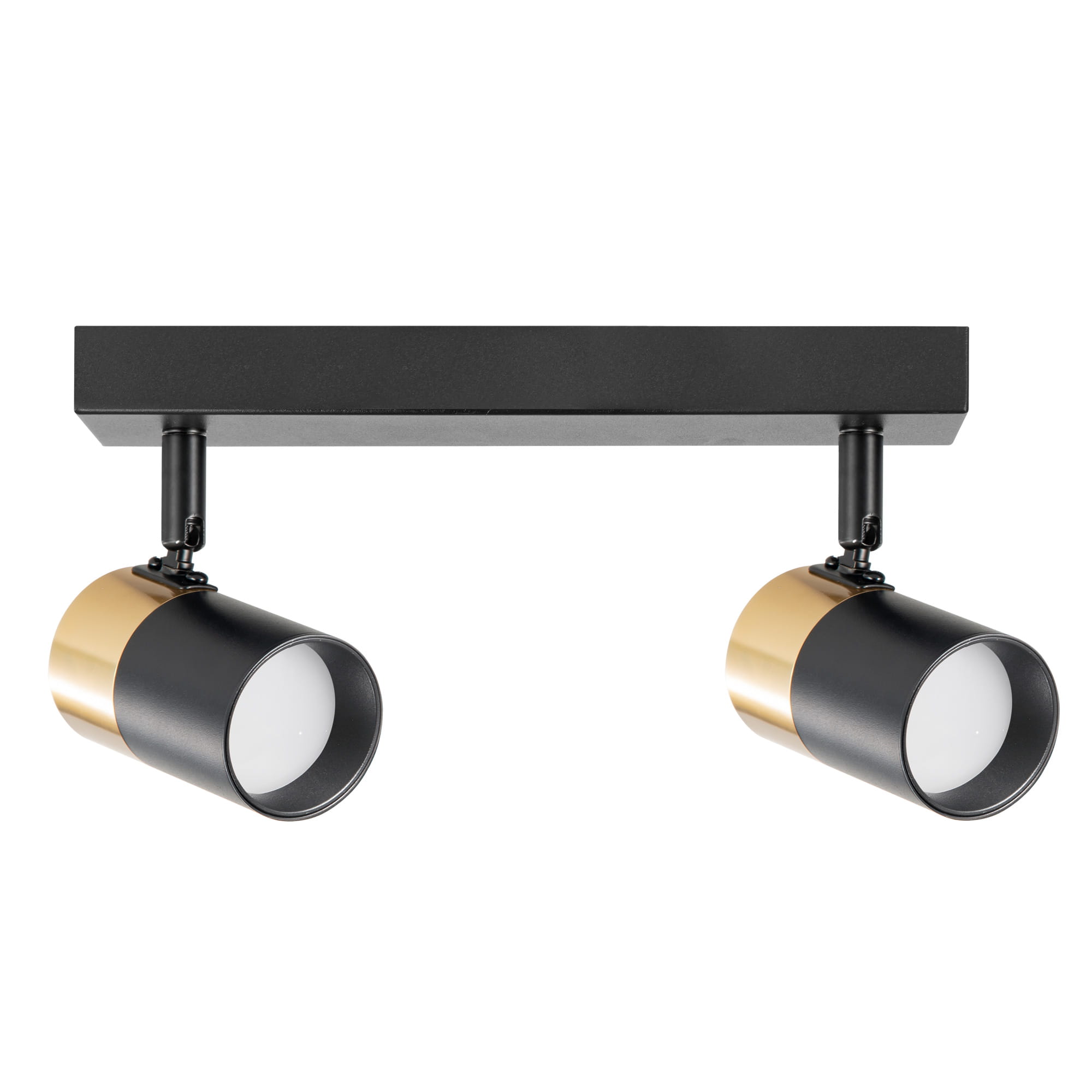 Zuma Line Fori stropné svietidlo 2x50 W čierna-zlatá OB-2204BD-2-BK