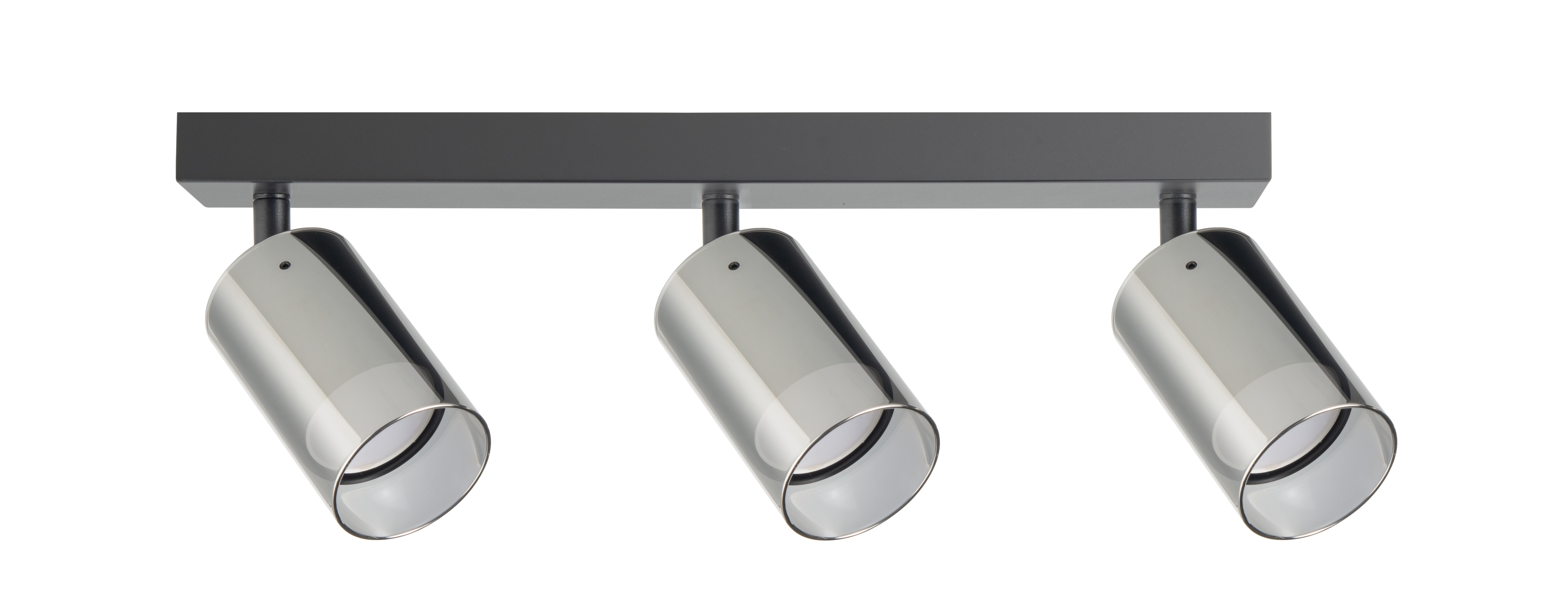 Zuma Line Ren stropné svietidlo 3x50 W čierna-sivá OB-2211BD-3-BK