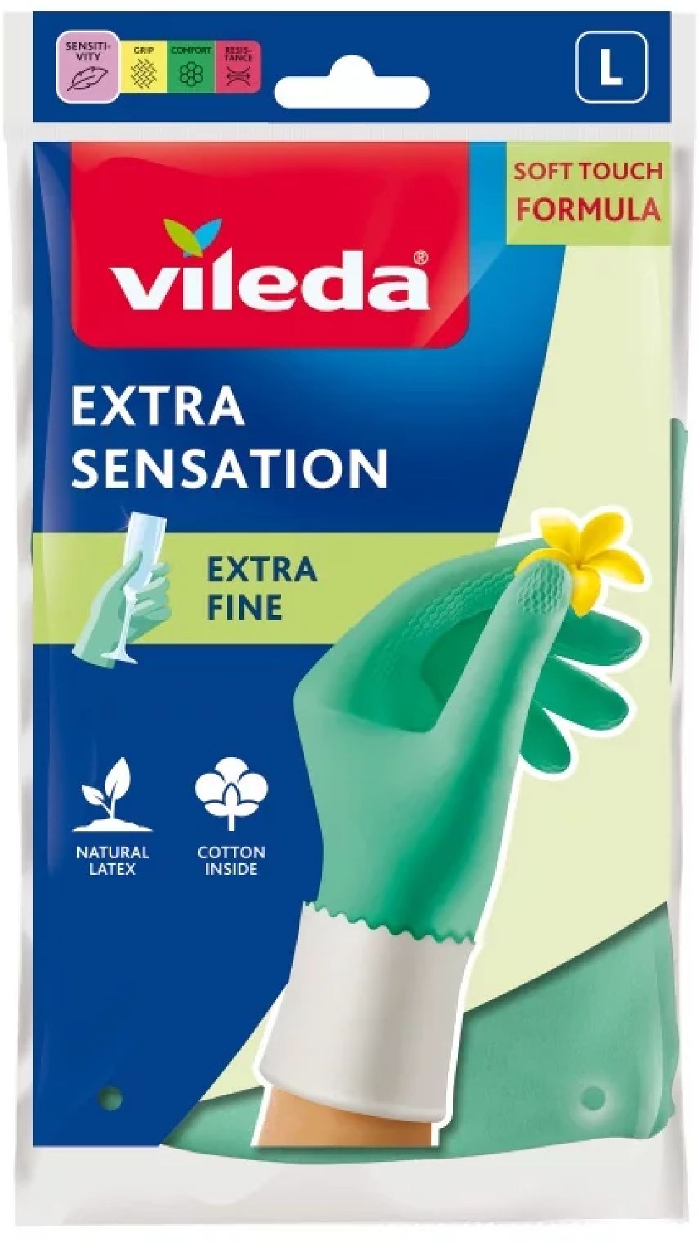Vileda Extra Sensation rukavice 177494