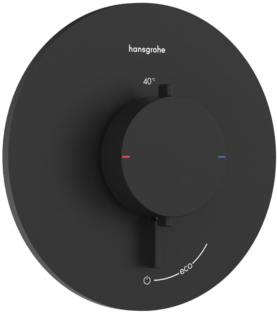 Hansgrohe Ecostat Comfort S sprchová batéria podomietková s termostatom čierna 33714670