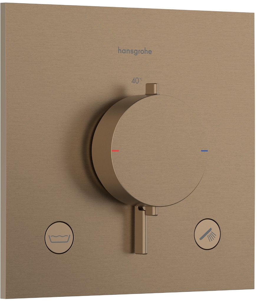 Hansgrohe Ecostat Comfort E vaňová/sprchová batéria podomietková s termostatom || 33716140