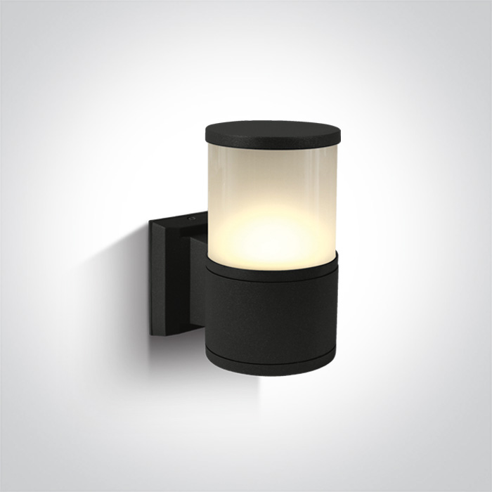 One Light Lauria vonkajšie nástenné svietidlo 1x20 W čierna 67094/B