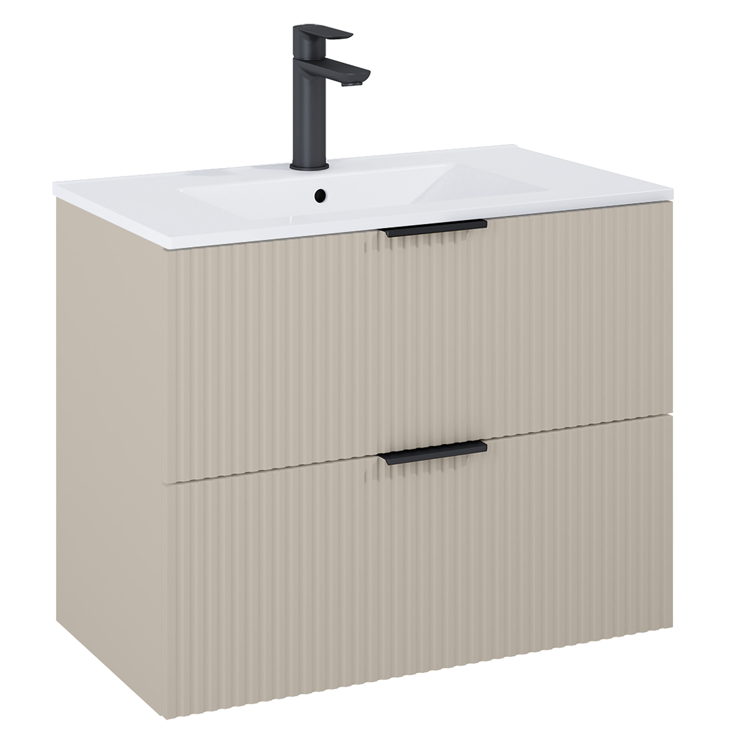 Roca Reef skrinka 80x45.2x63.5 cm závesná kúpeľňová skrinka pod umývadlo A857955539