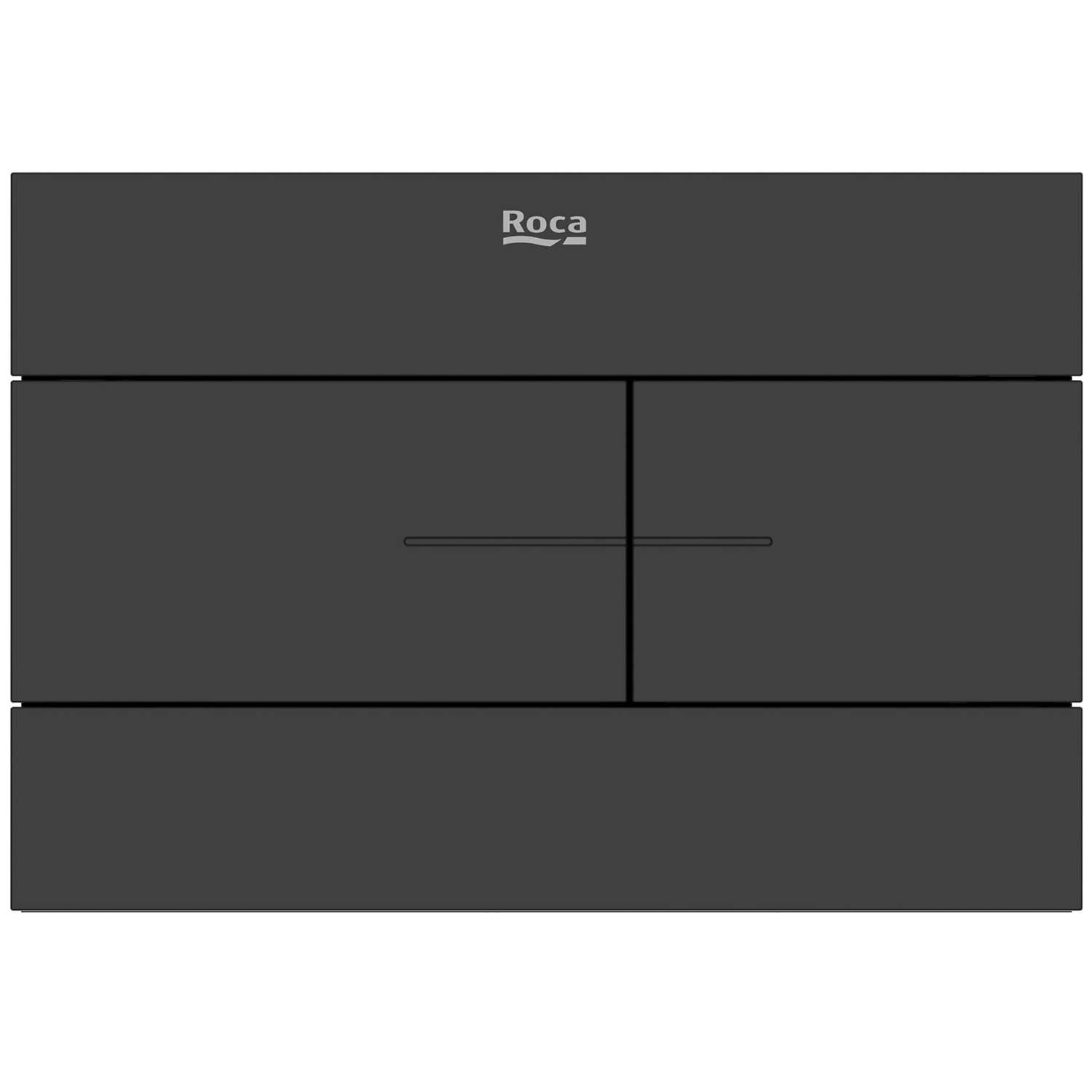 Roca PS splachovacie tlačidlo do toalety čierna A890224306