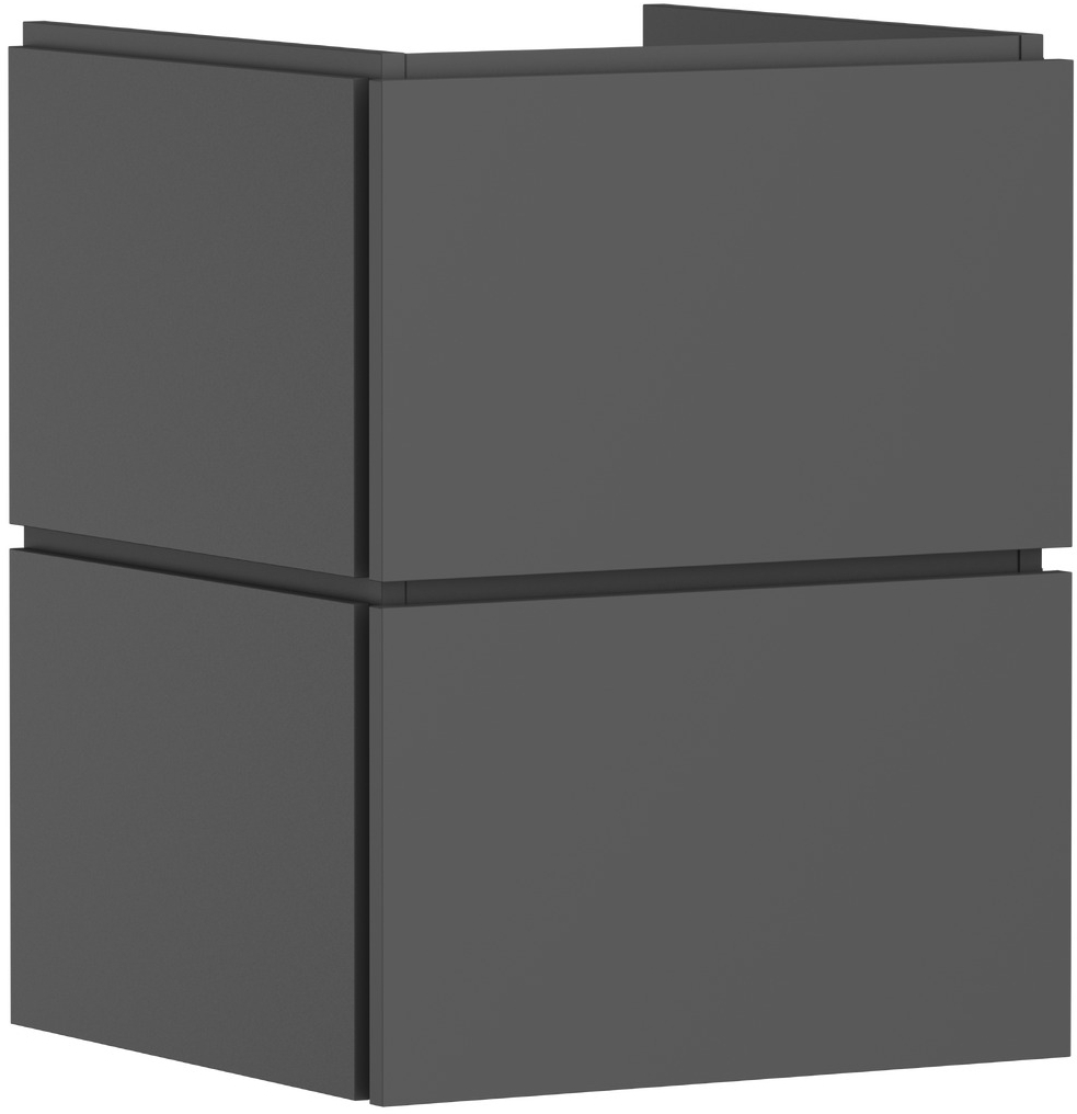 Hansgrohe Xilesa E skrinka 48x47x62 cm závesná kúpeľňová skrinka pod umývadlo sivá 54250760