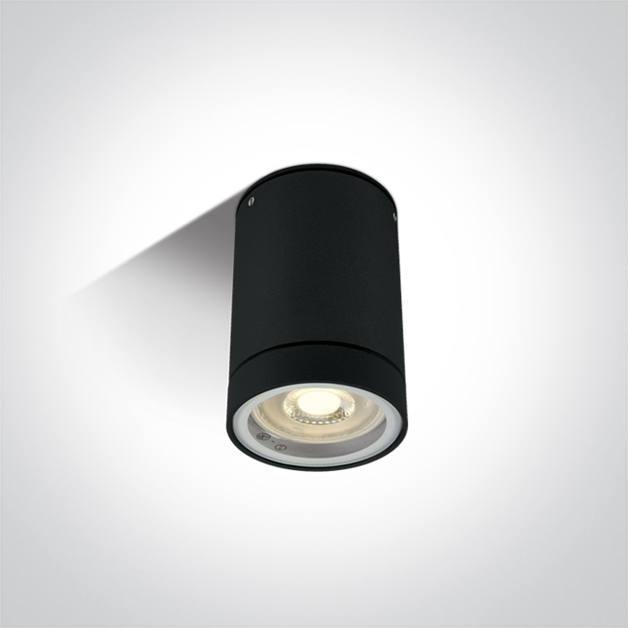 One Light Lido exteriérové stropné svietidlo 1x35 W čierna 67130C/B