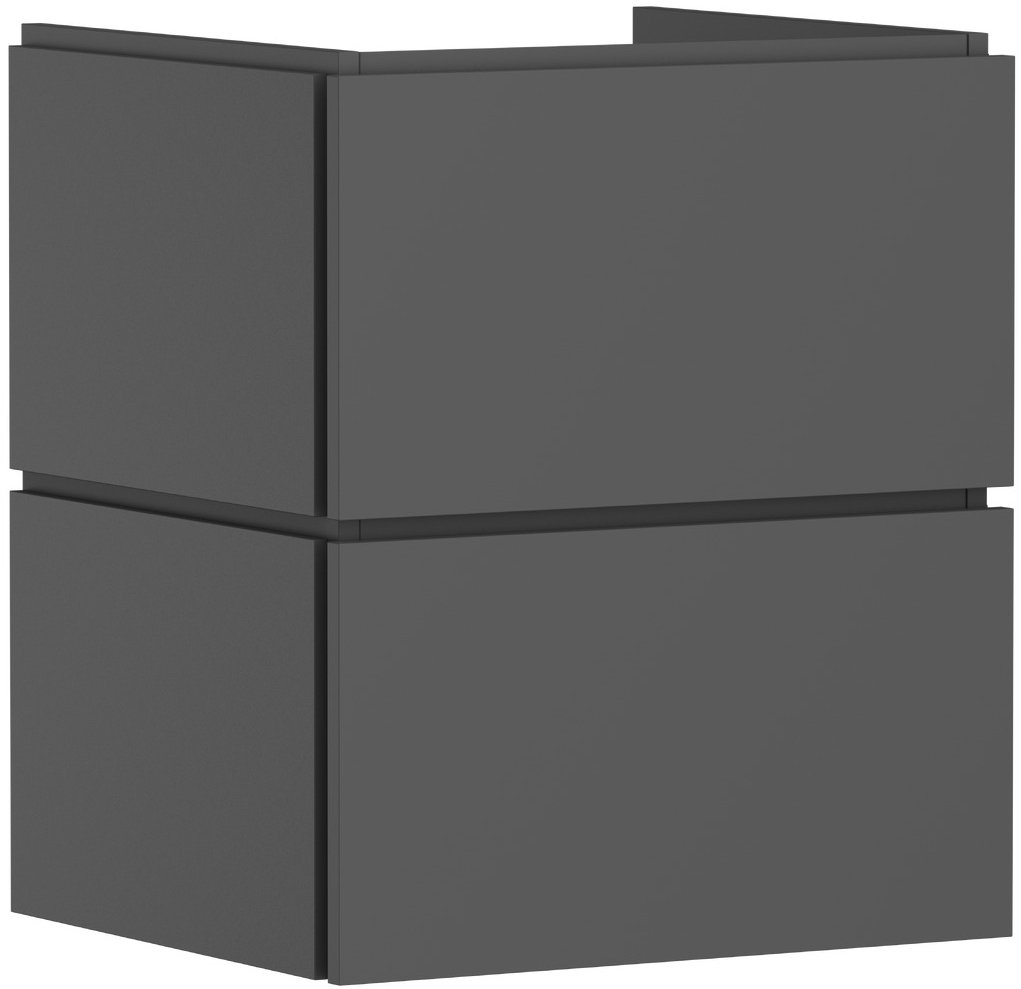 Hansgrohe Xilesa E skrinka 53x47x62 cm závesná kúpeľňová skrinka pod umývadlo sivá 54252760