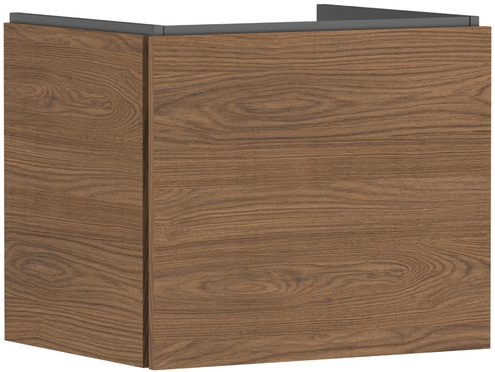 Hansgrohe Xilesa E skrinka 58x47x50 cm závesná kúpeľňová skrinka pod umývadlo dub 54253550