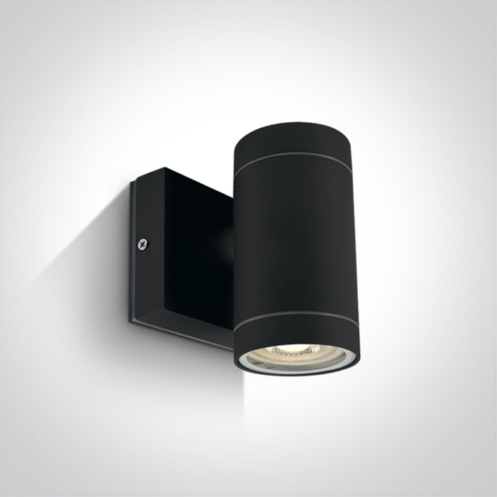 One Light Lido vonkajšie nástenné svietidlo 1x35 W čierna 67130E/B