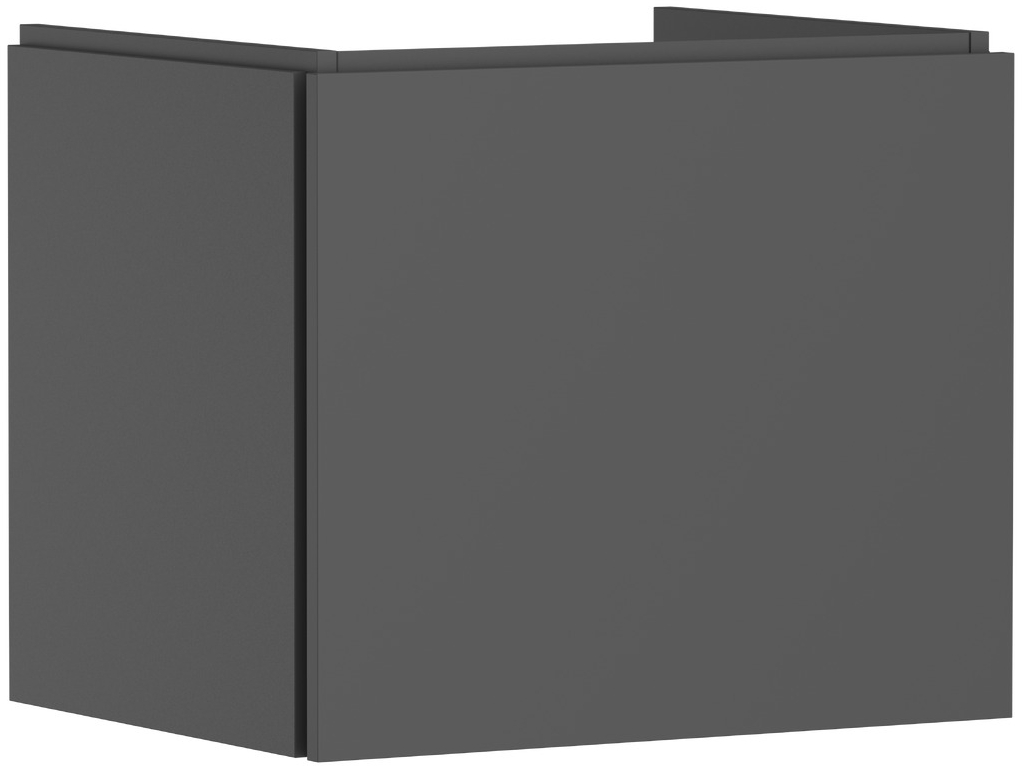 Hansgrohe Xilesa E skrinka 58x47x50 cm závesná kúpeľňová skrinka pod umývadlo sivá 54253760