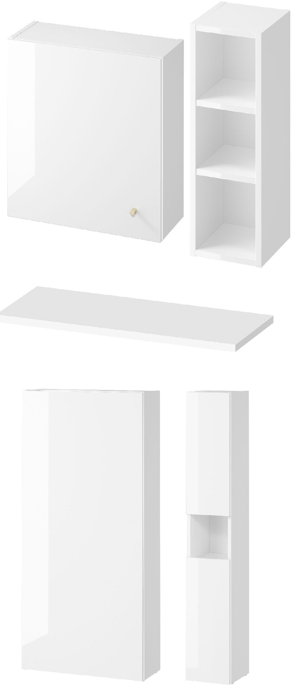 Súprava súprava rámu Cersanit Larga S164-046, skrinka Cersanit Larga S164-048, S164-047, S164-049, S164-051