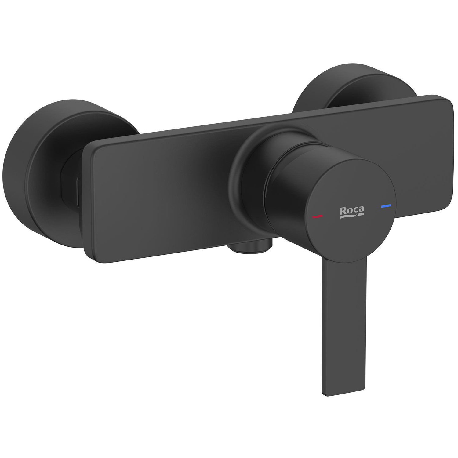 Roca Targa sprchová batéria nástenná čierna A5A215FNB0