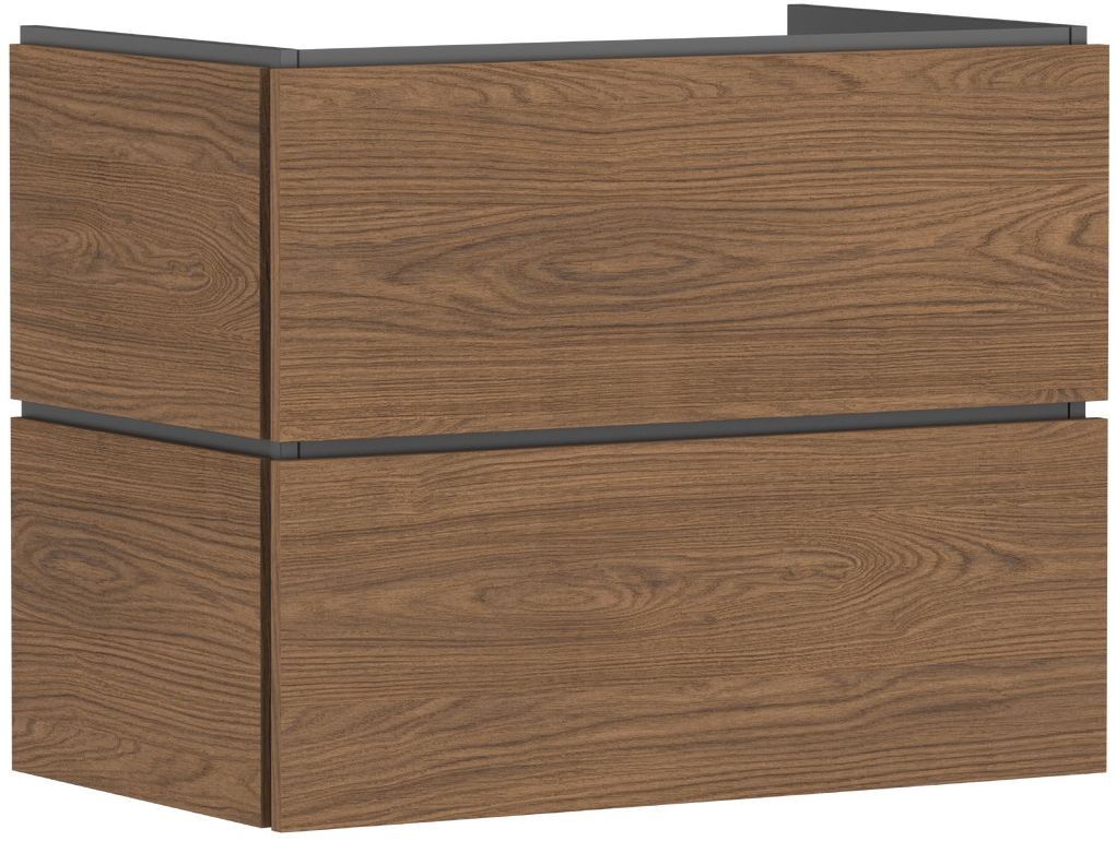 Hansgrohe Xilesa E skrinka 78x47x62 cm závesná kúpeľňová skrinka pod umývadlo dub 54260550