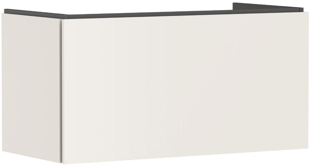 Hansgrohe Xilesa E skrinka 98x47x50 cm závesná kúpeľňová skrinka pod umývadlo piesková 54261780