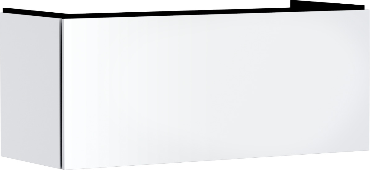 Hansgrohe Xilesa E skrinka 118x47x50 cm závesná kúpeľňová skrinka pod umývadlo biela 54263700