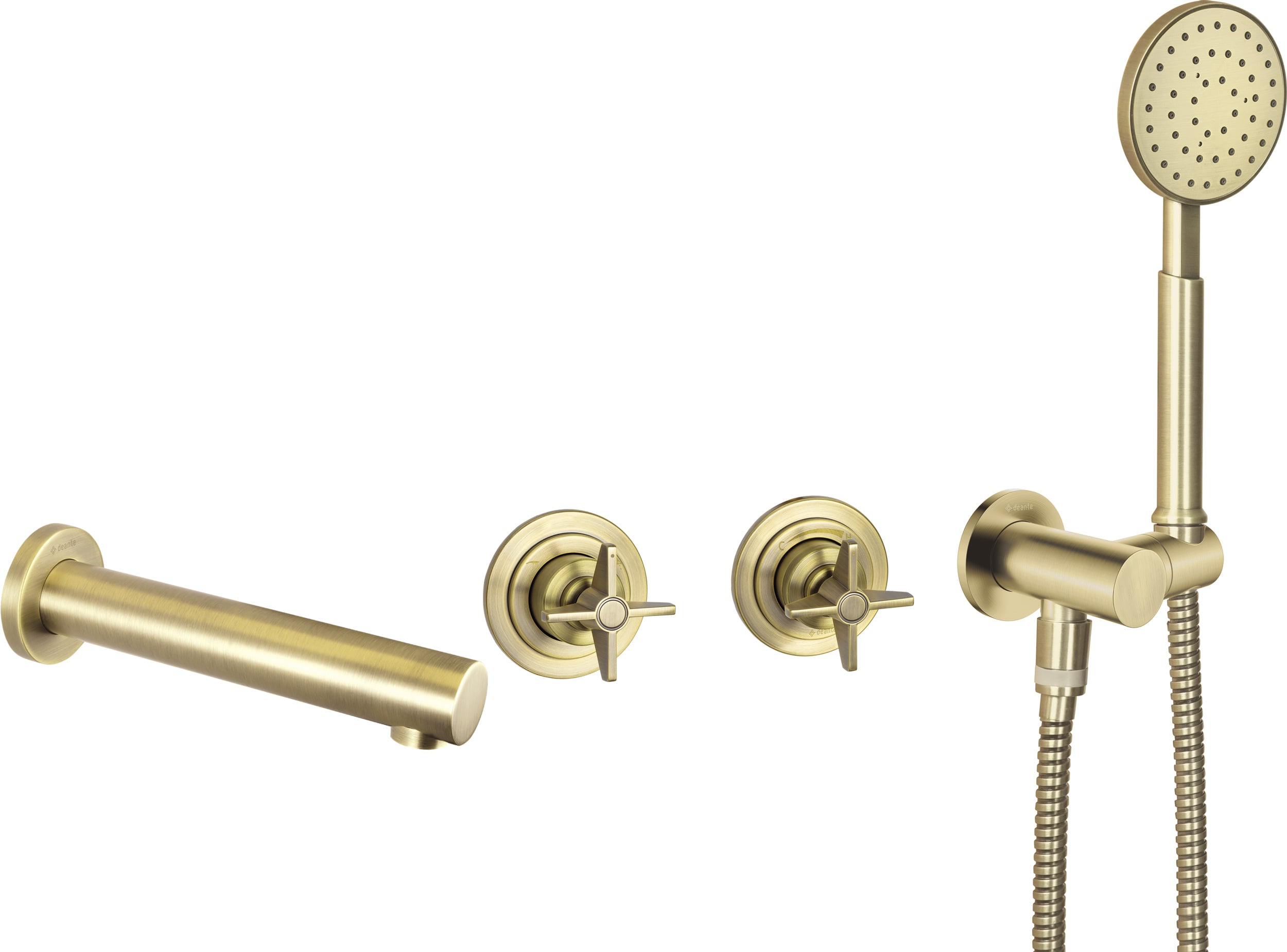 Deante Temisto vaňová/sprchová batéria podomietková || BQT_M18P