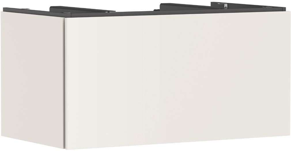 Hansgrohe Xilesa E skrinka 98x55x50 cm závesná kúpeľňová skrinka pod umývadlo piesková 54266780