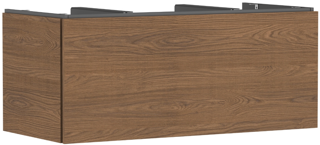 Hansgrohe Xilesa E skrinka 118x55x50 cm závesná kúpeľňová skrinka pod umývadlo dub 54267550