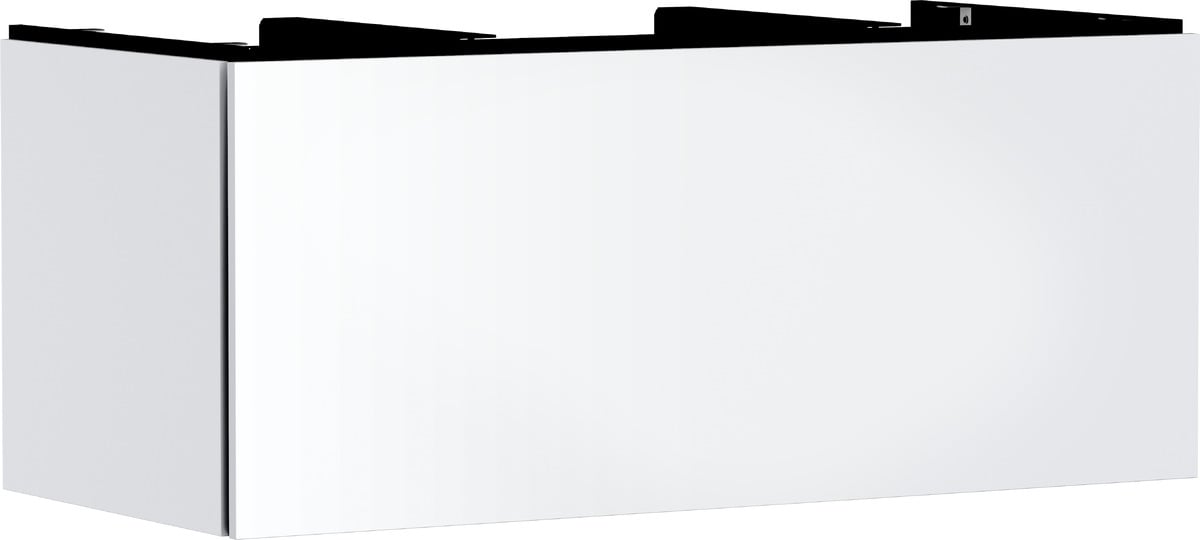 Hansgrohe Xilesa E skrinka 118x55x50 cm závesná kúpeľňová skrinka pod umývadlo biela 54267700
