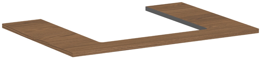 Hansgrohe Xilesa E doska na skrinku 78x55 cm dub 54269550