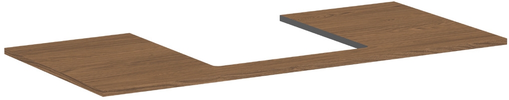 Hansgrohe Xilesa E doska na skrinku 118x55 cm dub 54271550