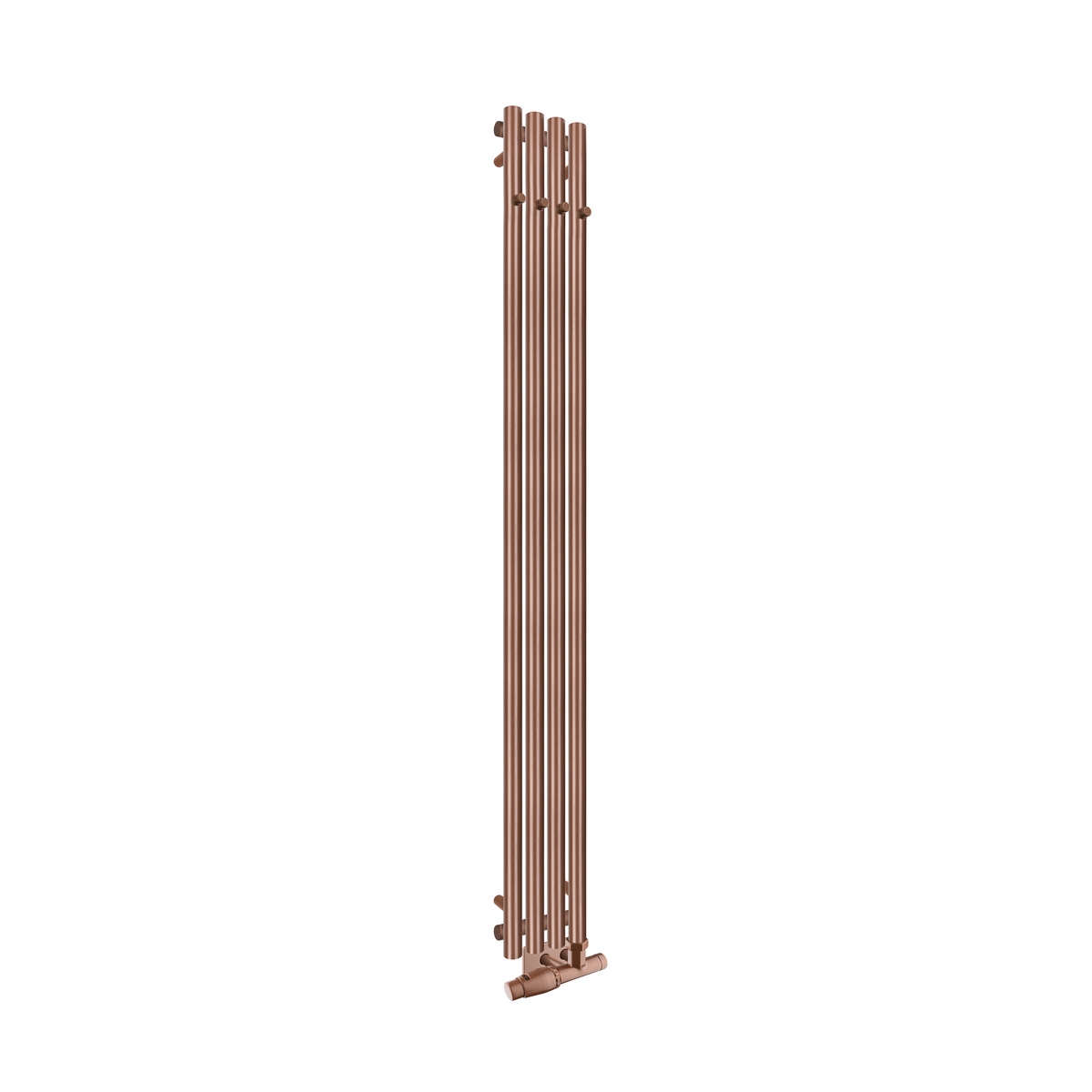 Oltens Stang kúpeľňový radiátor dekoratívny 180x20.5 cm medená brúsené 55012610