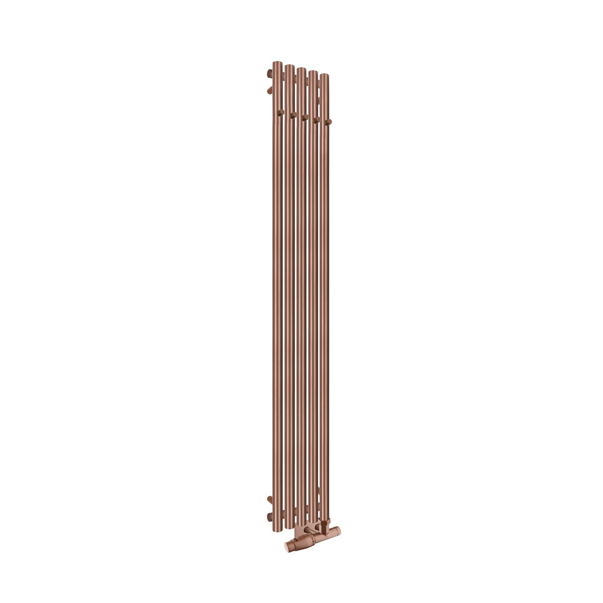 Oltens Stang kúpeľňový radiátor dekoratívny 180x26 cm medená brúsené 55017610