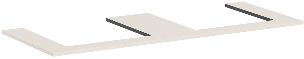 Hansgrohe Xilesa E doska na skrinku 137.5x55 cm piesková 54274780