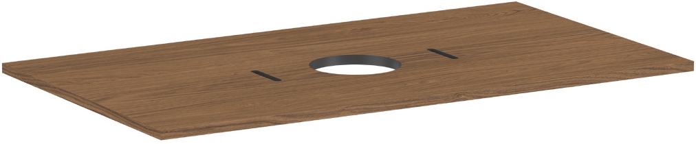 Hansgrohe Xilesa E doska na skrinku 98x55 cm dub 54276550