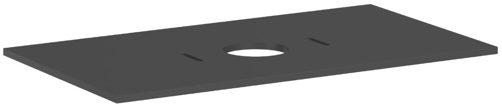 Hansgrohe Xilesa E doska na skrinku 98x55 cm sivá 54276760