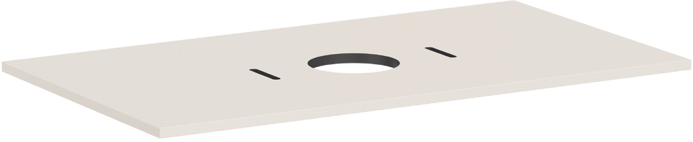 Hansgrohe Xilesa E doska na skrinku 98x55 cm piesková 54276780