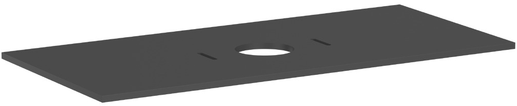 Hansgrohe Xilesa E doska na skrinku 118x55 cm sivá 54277760