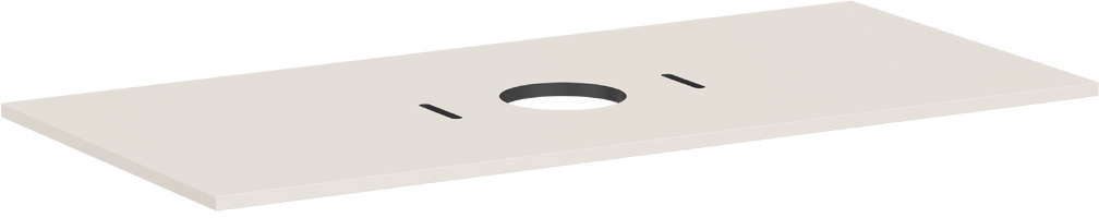 Hansgrohe Xilesa E doska na skrinku 118x55 cm piesková 54277780