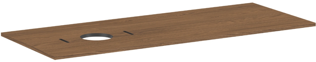 Hansgrohe Xilesa E doska na skrinku 137.5x55 cm dub 54278550