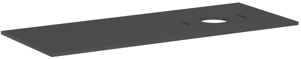 Hansgrohe Xilesa E doska na skrinku 137.5x55 cm sivá 54279760