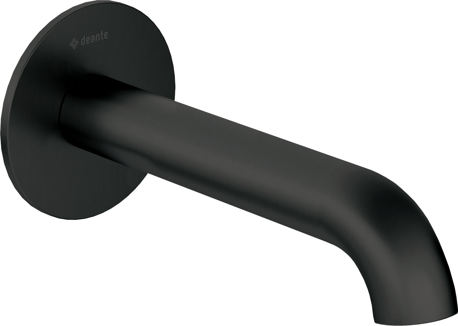 Deante Silia výtoková rúra batérie vaňová čierna NQS_N80K