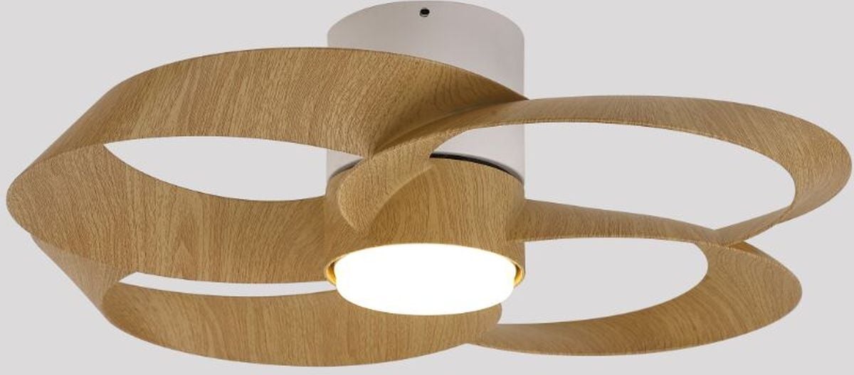 Mantra Rose stropné svietidlo 1x22 W biela-drevená 8707