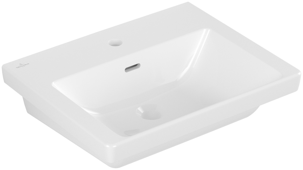 Villeroy & Boch Subway 3.0 umývadlo 55x44 cm obdĺžnik klasické umývadlo biela 4A705501